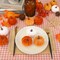 18 Pcs Fall Artificial Velvet Pumpkins Fake Fabric Pumpkin Faux Foam Pumpkins Orange Yellow White Artificial Pumpkin Decorations